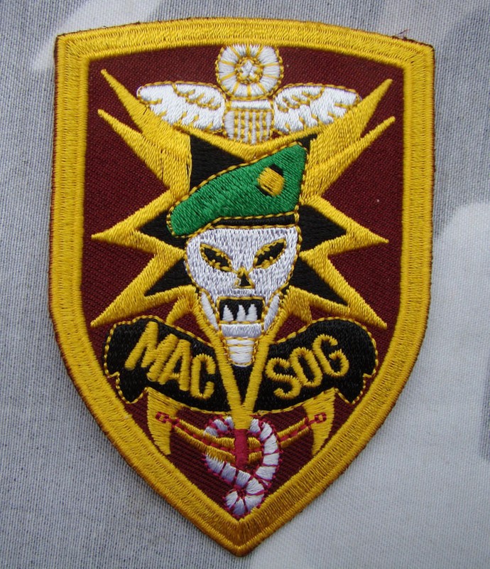 VIETNAM OBSERVATION GROUP EMBROIDERED MILITARY ASSISTANCE COMMAND PATCH