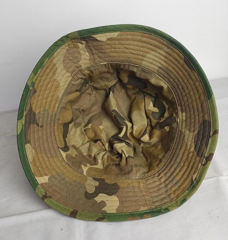 58cm VIETNAM WAR US ARMY MITCHELL CAMO FIELD CAMOUFLAGE COMBAT BOONIE CAP gallery