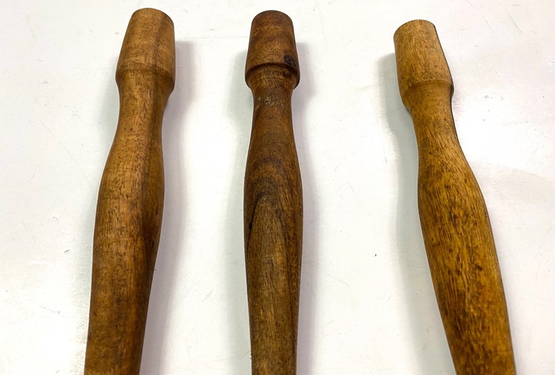 WWII US M1938 SHELTER HALF TENT STAKES SPIKES LOT OF 3 gallery