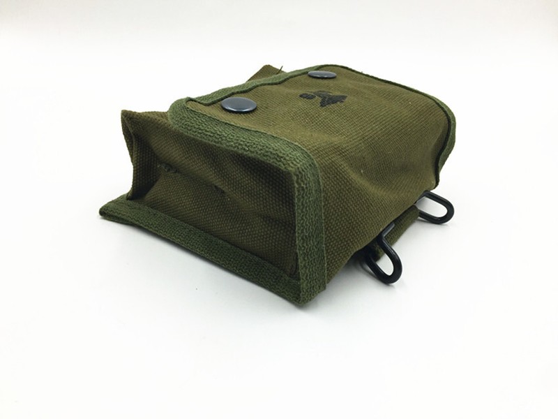 WW2 US MILITARY ARMY M2 M1945 GUNGLE FIELD FIRST AID KIT POUCH BAG WITH ICON gallery