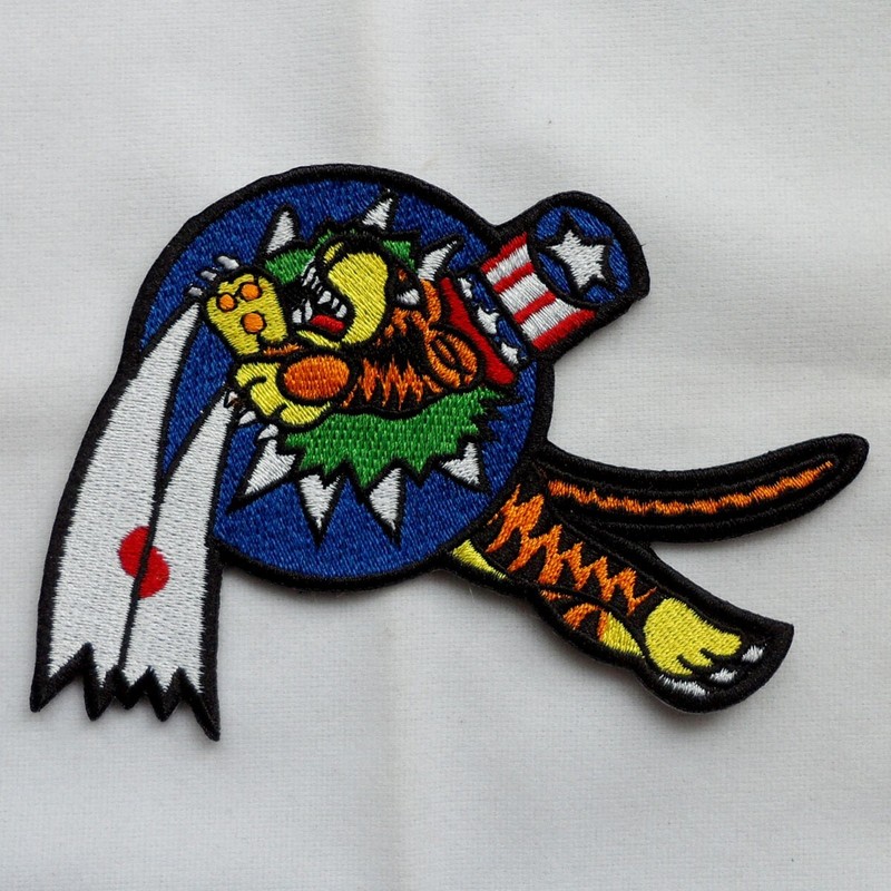 7 Types WWII China US American Volunteer Groups Flying Tigers Patch Jack Patches gallery