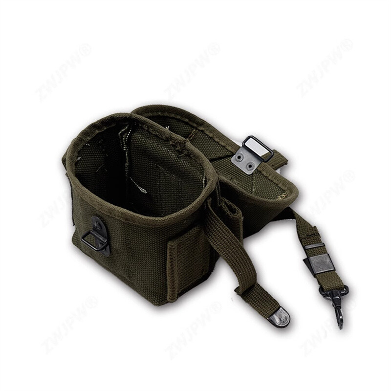 Replica WWII U.S. M16A1 Short Type Ammo Pouch M1956 Field Combat Tactical Bag gallery