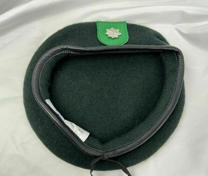 7-1/2 US ARMY 9TH SPECIAL FORCES GROUP BLACKISH GREEN Lieutenant Colonel BERET gallery
