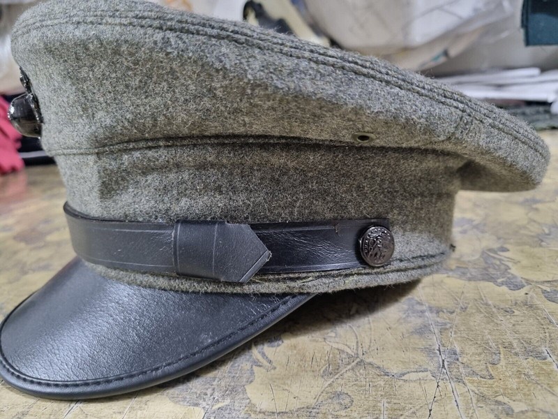 USA Militaria Cap - Military US USMC Marines Army Officers Dress Cap Hat gallery