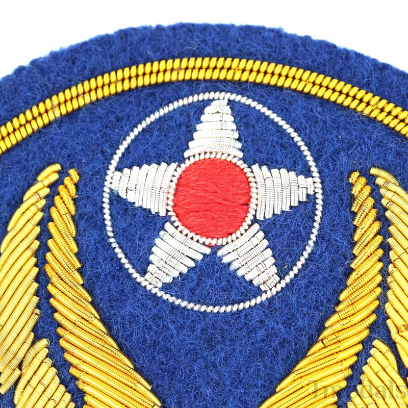 US Army Air Force 10th Division Patch CBI ww2 Brass Wire Embroidery China Burma gallery