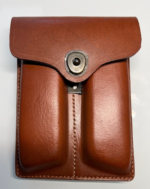 U.S. WW II STYLE 1911 HOLSTER , BELT & MAG POUCH. WINDLASS LEATHER REPRODUCTIONS gallery