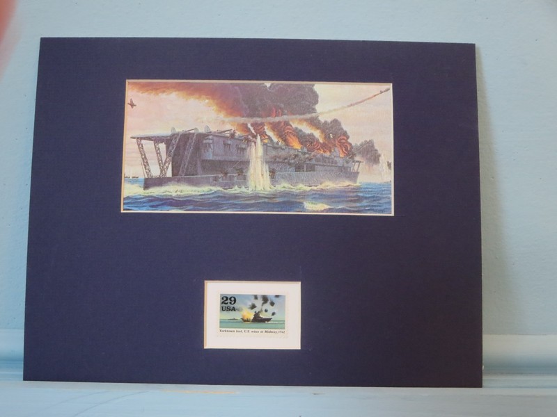 World War II – The US wins the Battle of Midway honored by its own stamp