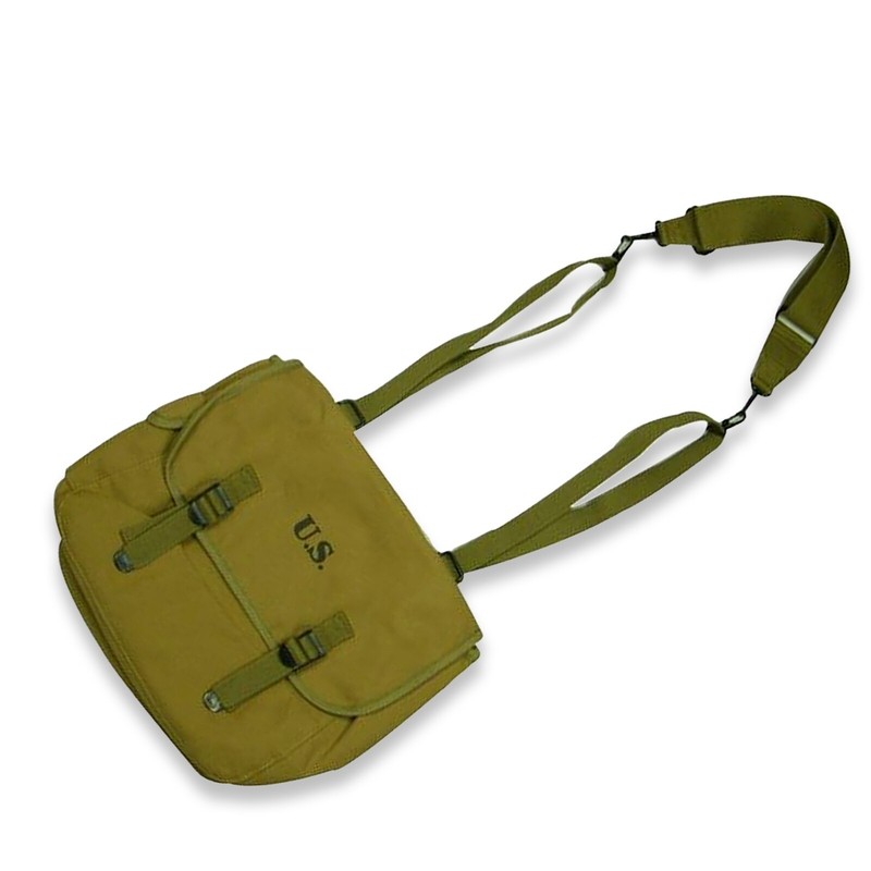 WW2 US MILITARY M36 MUSETTE WWII CANVAS BAG BACK HAVERSACK gallery