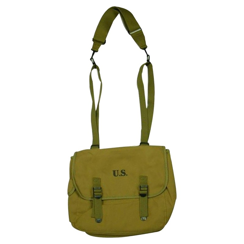 WW2 US MILITARY M36 MUSETTE WWII CANVAS BAG BACK HAVERSACK