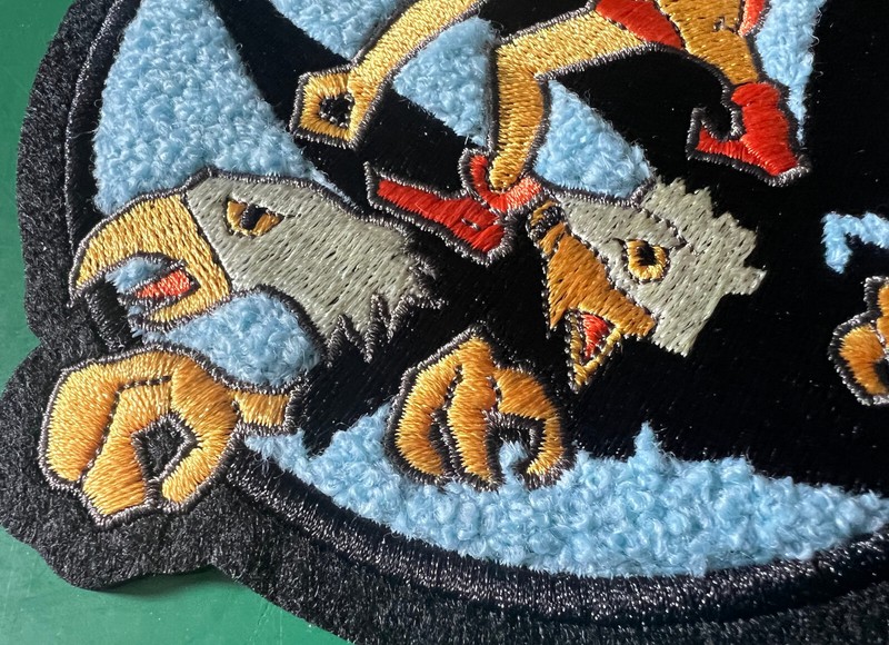 USAAF 339TH FIGHTER SQUADRON 5 INCH SQUADRON PATCH- CHINILLE gallery
