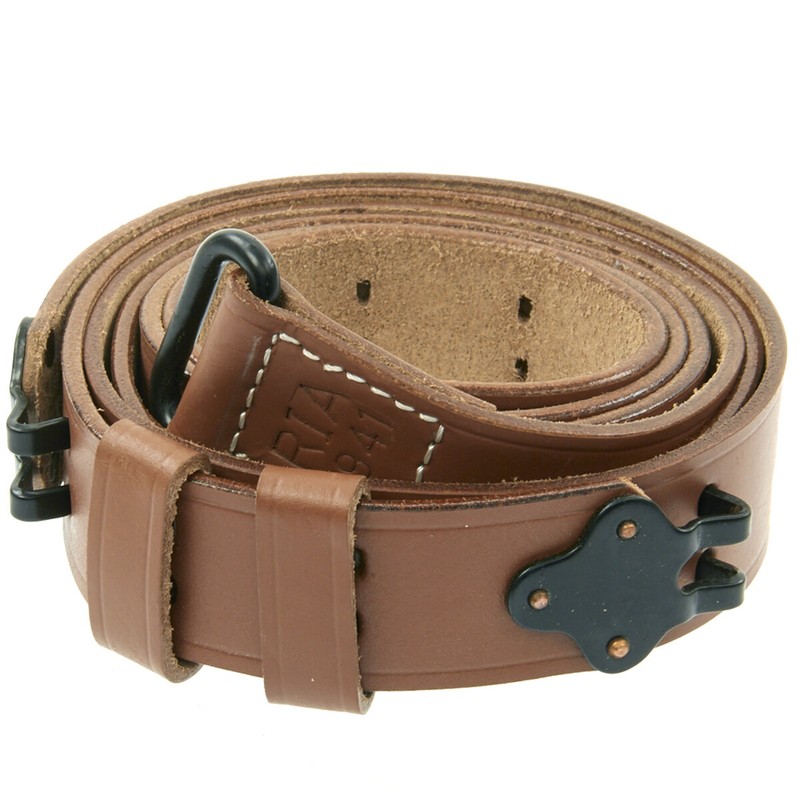 U.S. M1 Garand WWII 1907 Pattern Leather Sling – Leather & Steel