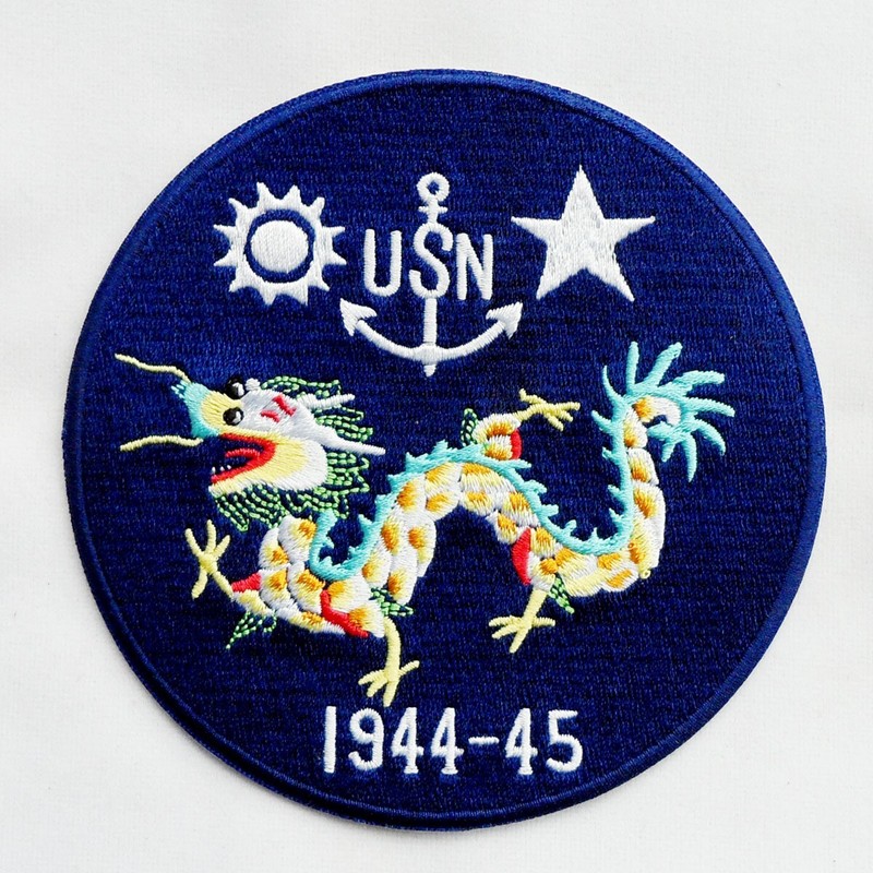 WW2 China US Bomber Squadron Jacket Patch Dragon Patch WWII Jacket Patch 4.6”
