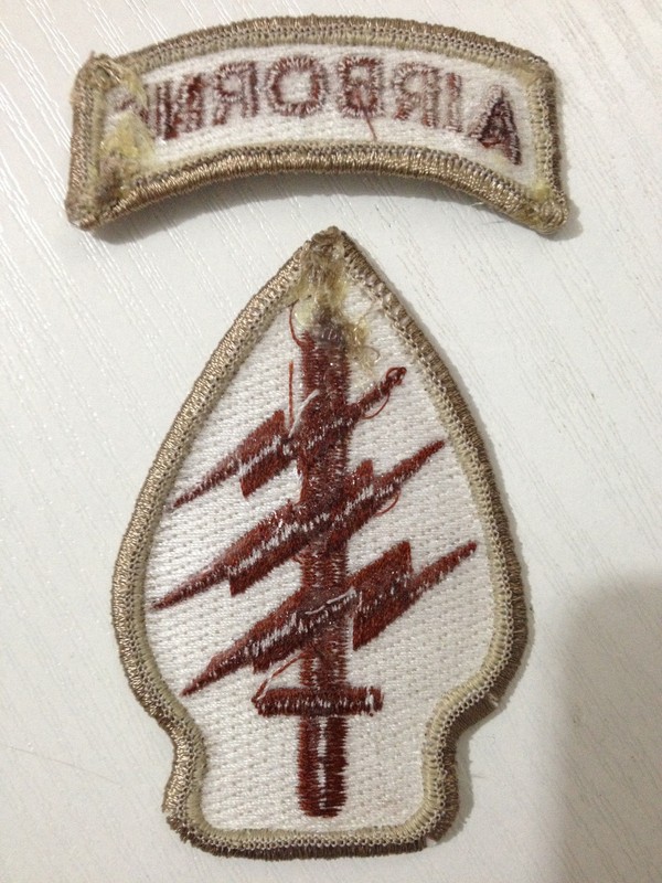 UNITED STATES US AIRBORNE SPECIAL FORCES EMBROIDERED MILITARY PATCH gallery