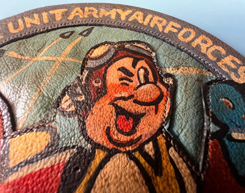 USAAF HAND PAINTED FIRST MOTION PICTURE UNIT SQUADRON PATCH gallery