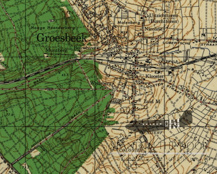 WW2 Groesbeek Map 29- Operation Market Garden gallery