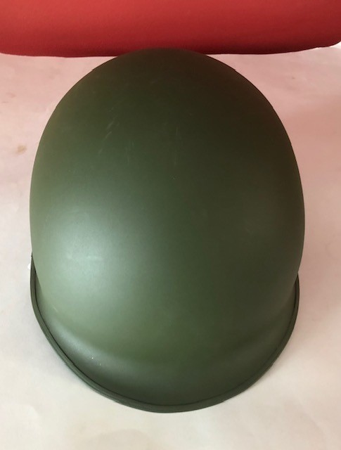 Reproduction WW2 Steel Helmet with strap gallery