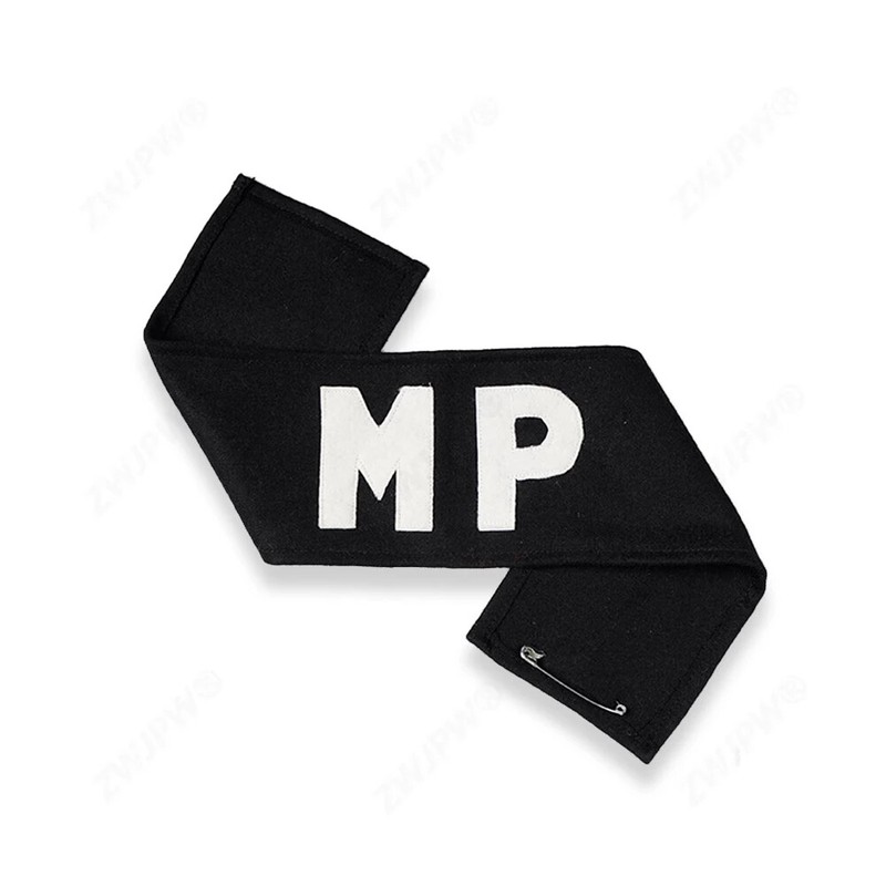 AMERICAN MP ARMBAND US Military Police Army Costume Uniform Black White Repro gallery