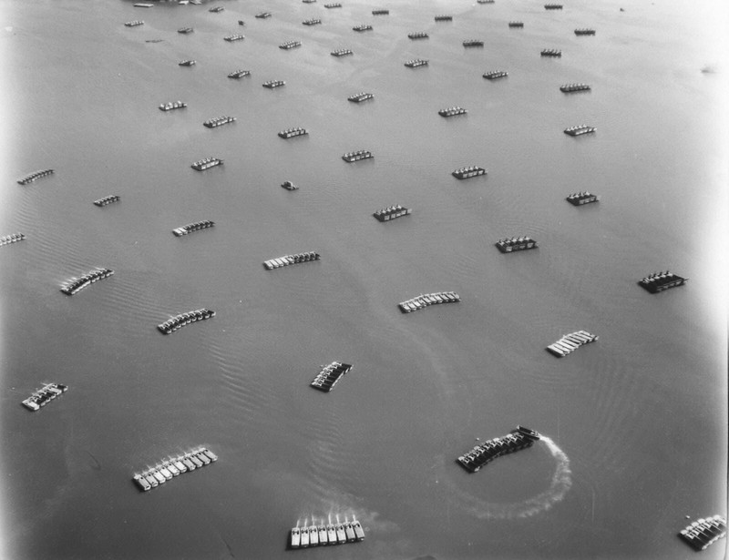 WW2 WWII Photo World War Two / Pearl Harbor Hawaii Aerial View Late 1944