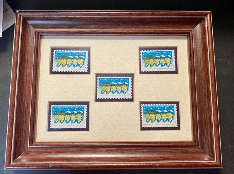 Women In The Military Service 5 Stamps 1997 Sc#3174PROFESSIONLY FRAMED
