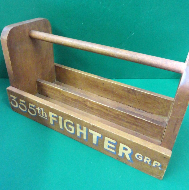 355TH FIGHTER GROUP SQUADRON ARTIST WOOD CASE gallery
