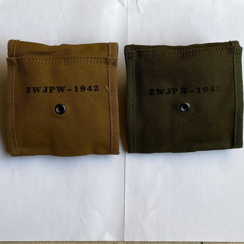 Two styles WW2 US Military M1 Carbine Rifle Mag Military Ammunition Pouch Bag gallery