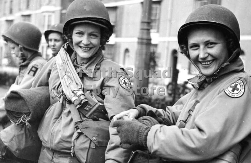 WW2 Picture Photo Red Cross Women Related 6171