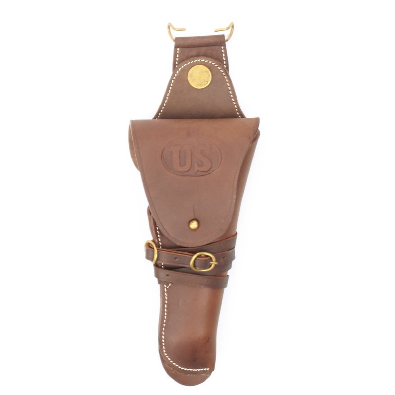 US WWI WW2 M1912 Colt 1911 .45 Holster Embossed US