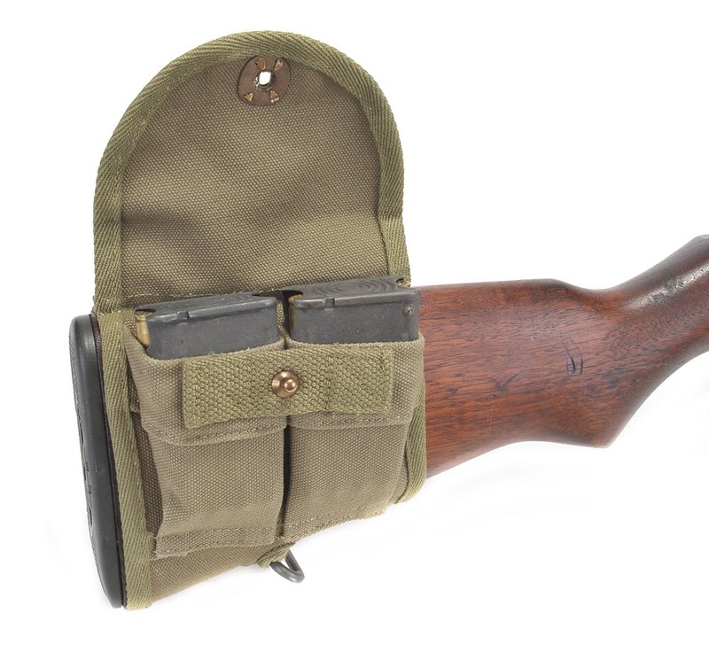 M1 Garand Buttstock Pouch marked JT&L 1944 gallery