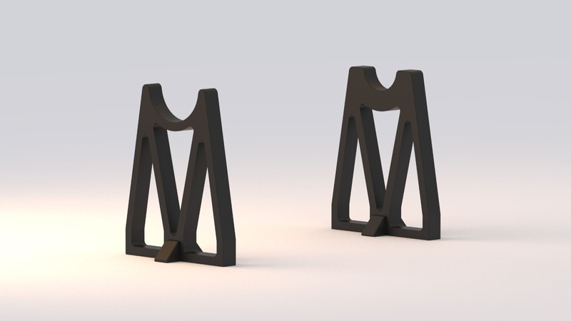 BLACK - Display Stand for Matrix RPG-7 1:1 Prop | Man Cave Essentials gallery