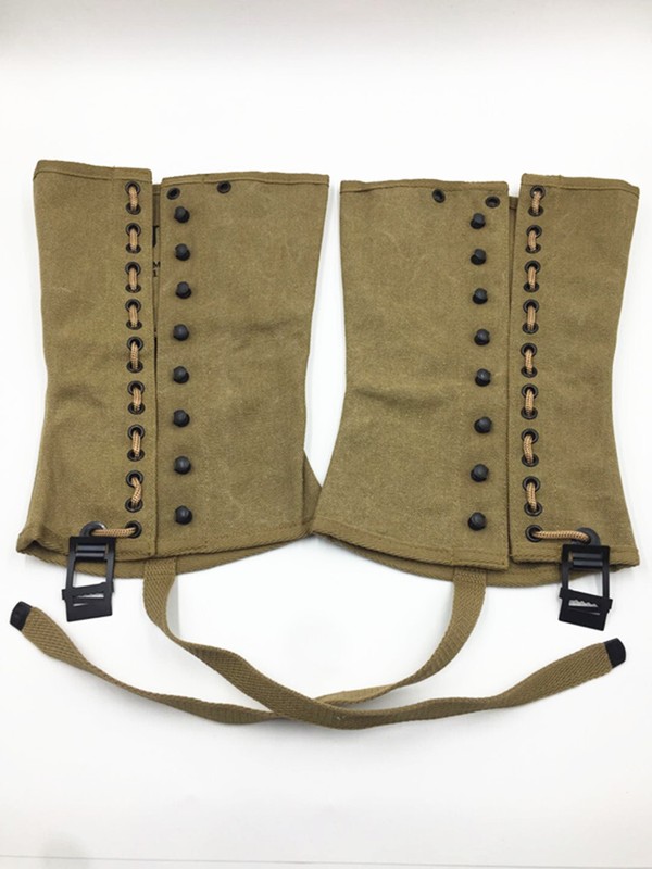 Military WW2 WWII US Army 1943 Soldier Leggings Or Puttee Soldier Canvas gallery