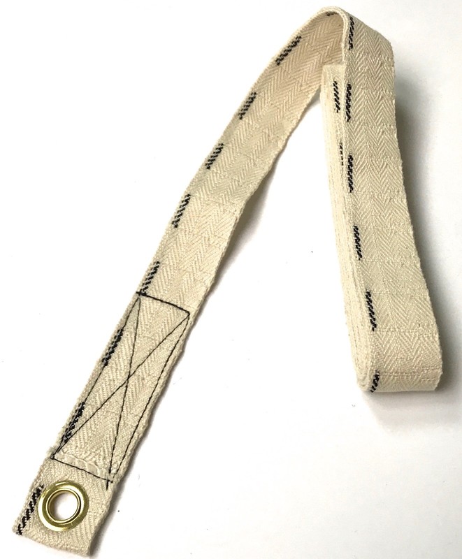 WWII US BROWNING .30 CAL AMMO BELT 100 RDS-WHITE