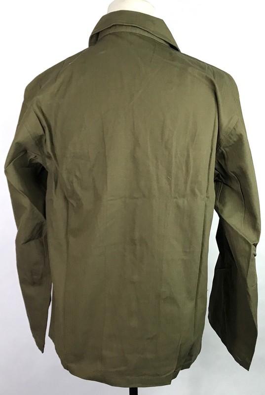 WWII US ARMY TYPE II HBT COMBAT FIELD JACKET-SMALL gallery