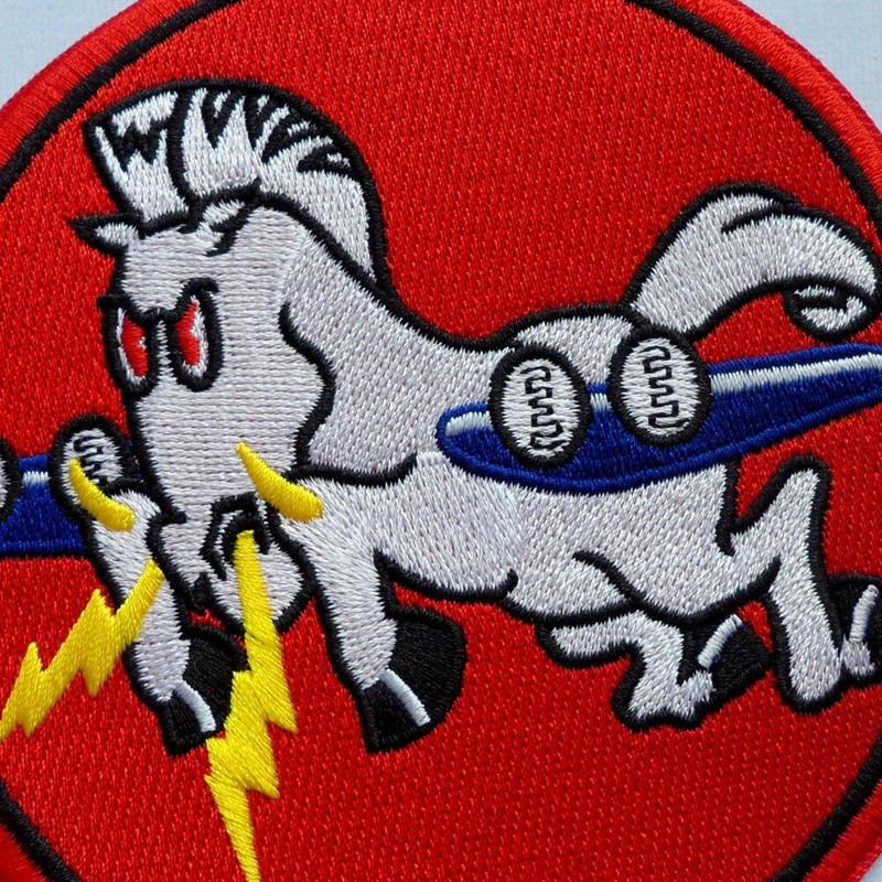 WWII US 8th Air Force 532nd Bombardment Squadron Embroidered Patch 4.7" gallery