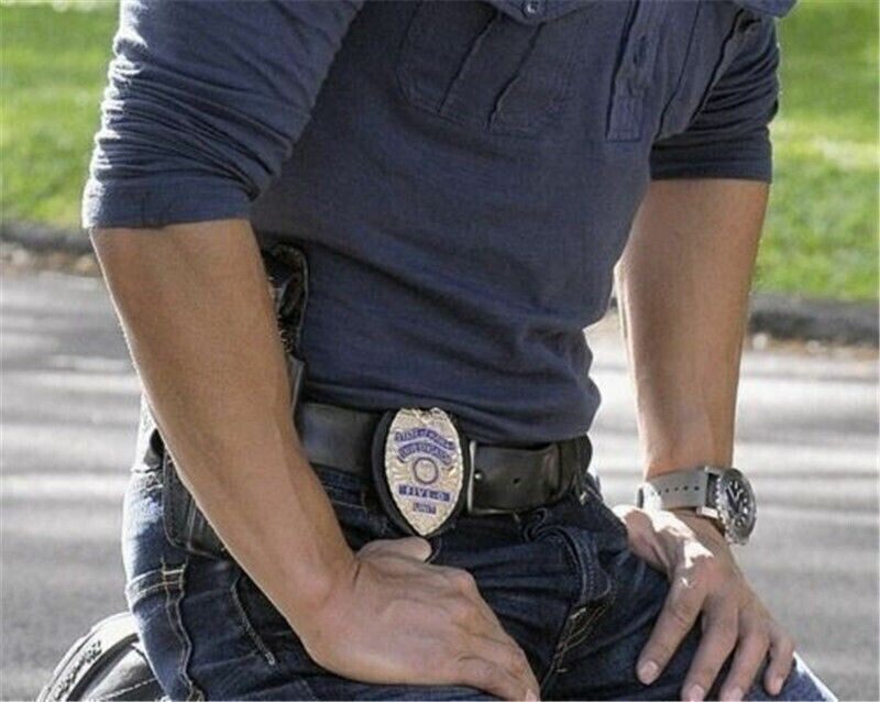 Hawaii Five-0 Badge Hawaii 5 o Badge & Chain Belt leather badge holder gallery