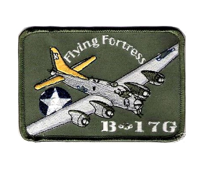 WWII US ARMY AIRFORCE 8TH B-17G FLYING FORTRESS BOMBER 8th AAF BOEING B-17 PATCH