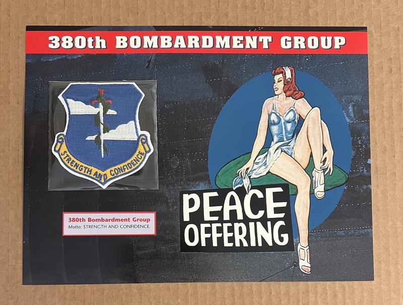 Emblems Of Air War Patch 380th Bombardment Group “Strength And Confidence”