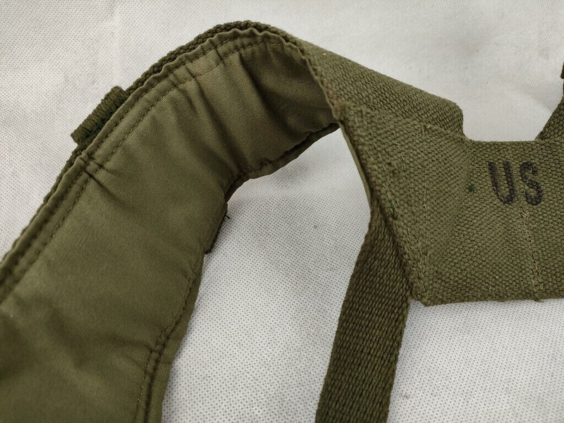 WW2 US ARMY VIETNAM WAR M1956 FIELD EQUIPMENT H SUSPENDERS SHOULDER STRAPS gallery