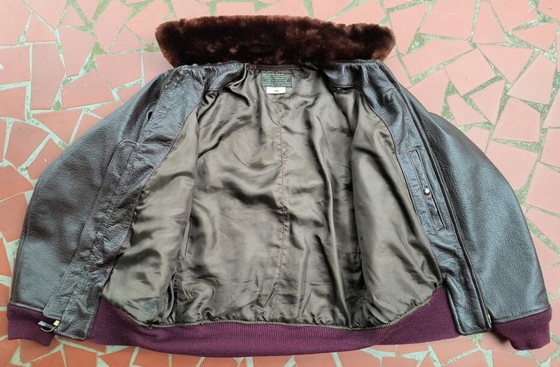 MONARCH USN WW-2 AN-J-3A WW-2 MODEL LEATHER FLIGHT JACKET BUILD gallery