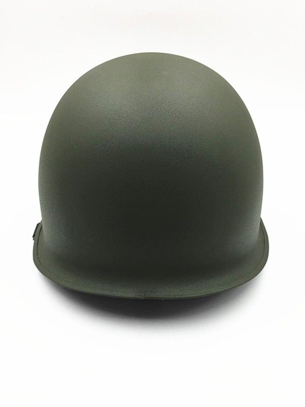 WWII WW2 US Army M1 Helmet -Green Seam America Military Helmet