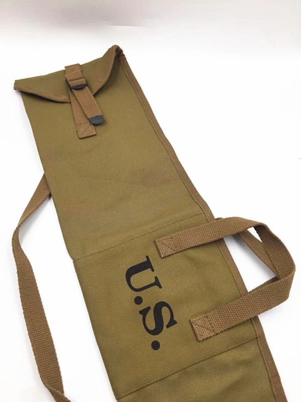 Repro WW2 US Army Garand Springfields Enfield Gun Cover Case Bag Canvas Khaki 45 gallery