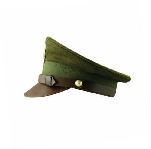 Only size XL WWII US Army Air Forces Officers Visor Cap Military Hat gallery