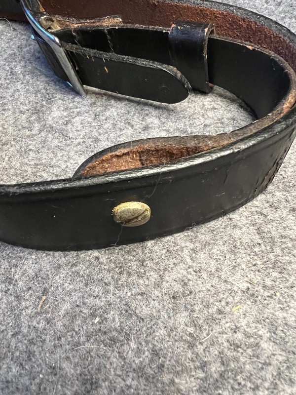 WWII US Officers Leather Sword Strap gallery