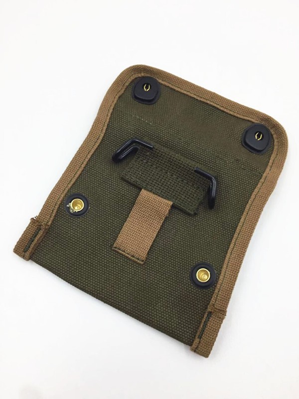 KOREAN WAR US ARMY KHAKI FIRST AID POUCH WITH HOOK Compass Bag Coin Purse Green gallery