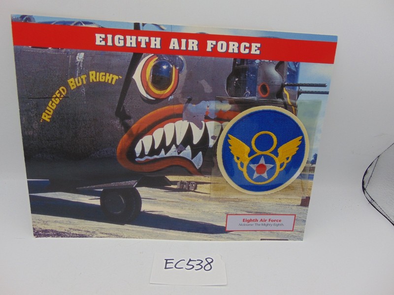 Willabee & Ward Emblems Of Air War WWII Patch 8th Eighth Air Force Mighty Eighth