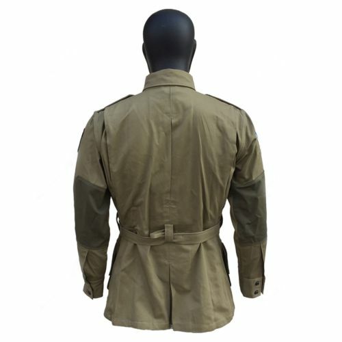 WWII US Army Paratrooper M42 Uniform Airborne Field Jacket Trousers Size 42R/M gallery