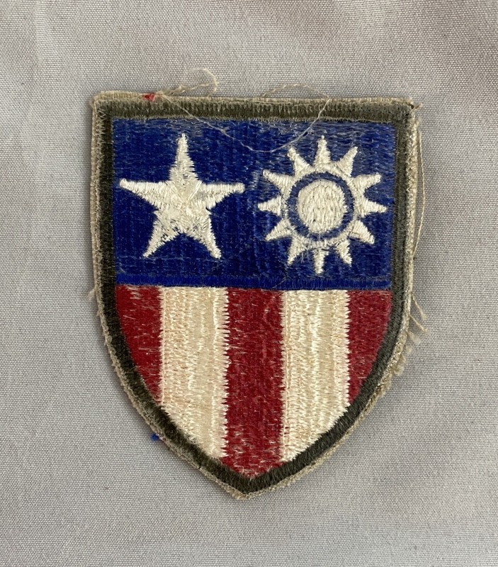 CBI China Burma India Bullion AVG Flying Tigers WW2 AAC USAF Squadron Patch gallery