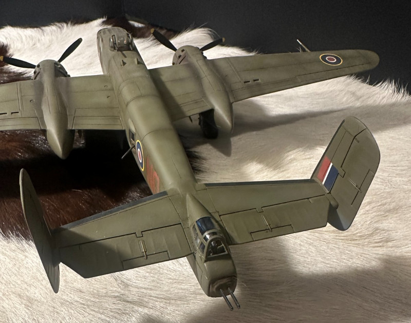 Revell 1:48 WW-II B-25 Mitchell Tactical Bomber/Pro Built- British Markings gallery