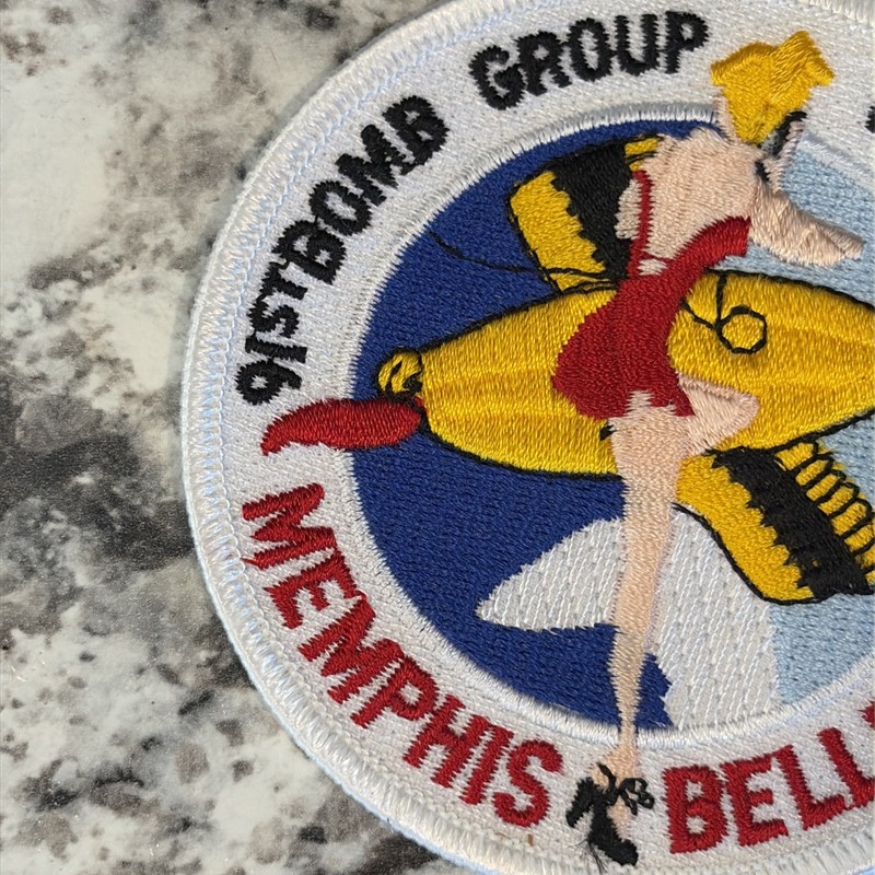 USAAF MEMPHIS BELLE B-17F / 91ST BOMB GROUP WWII SQUADRON MILITARY PATCH Rare gallery