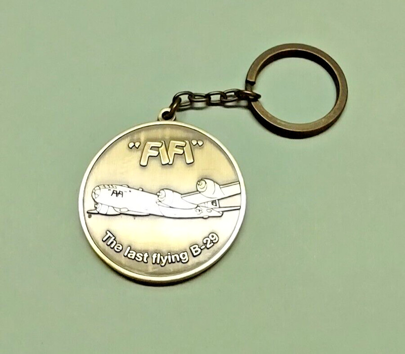 "FIFI" Last Flying B-29 Commemorative Air Force Issue Coin Made into Keychain gallery