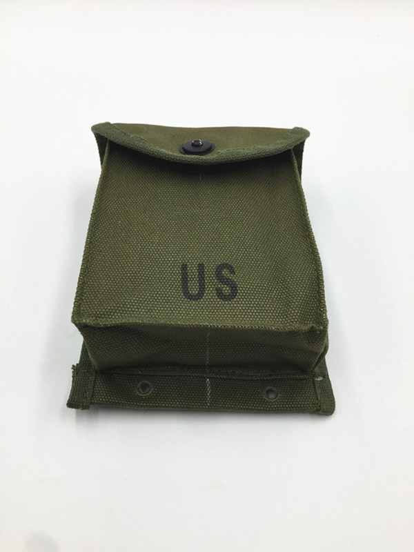 Reproduction The Korean War US Army 30RD M14 CARBINE Army Green Canvas Pouch